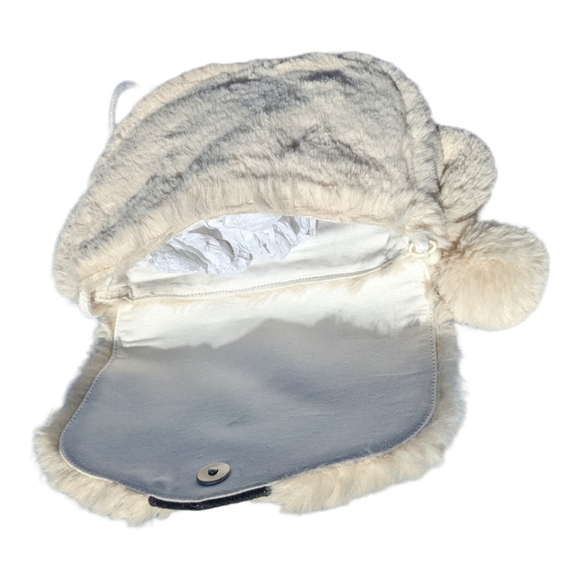 Gymboree Girls Glittery Horns Furry Purse - Picture 6 of 9